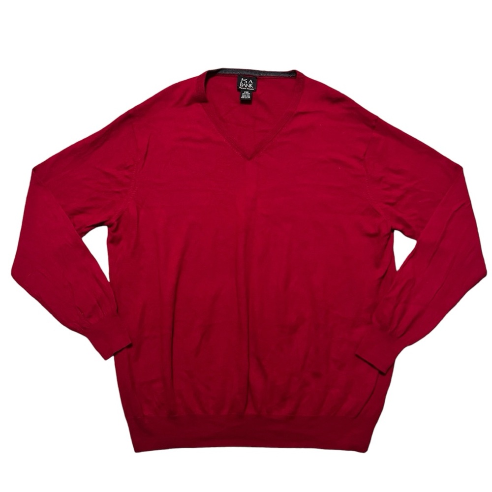 Jos. A. Bank Signature Collection 100% Italian Merino Wool Long Sleeve Sweater
